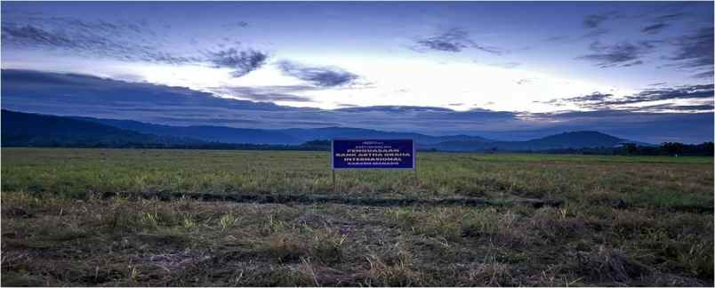 tanah 9748 m2 harga terjangkau cocok untuk pertanian