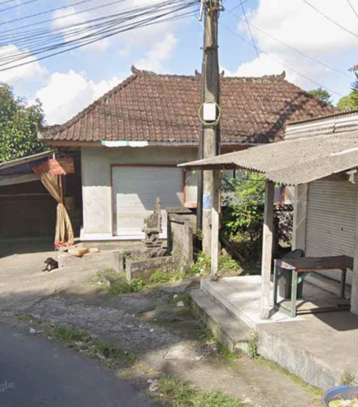 tanah di jalan utama tirta tawar ubud bali