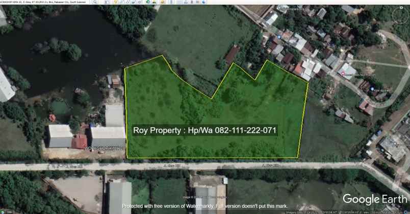 tanah jl kima xix bira