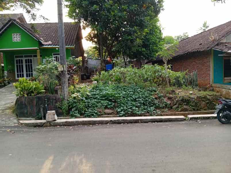 tanah kampung pinggir aspal