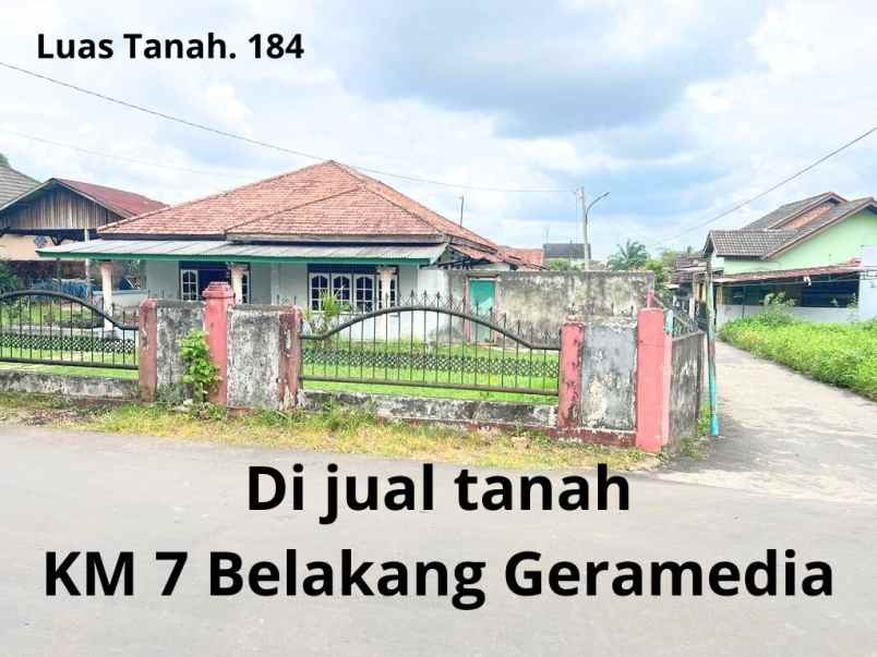 Tanah Kavling Lokasi Jl Naskah 3 Km 7 Kota Palembang