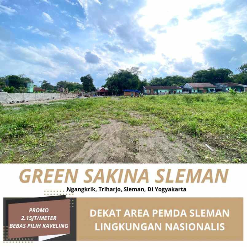 tanah murah dekat jl magelang km 12 dan pasar sleman