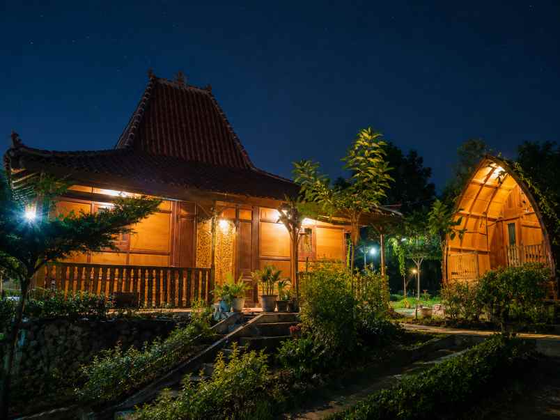 villa joglo de java bogor siap huni