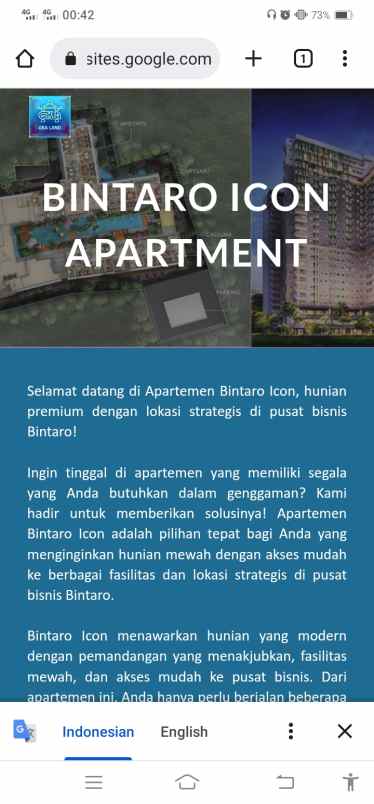 apartemen bintaro murah bintaro icon