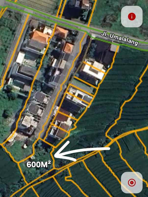 dijual 2 are jl kaba kaba kediri tabanan