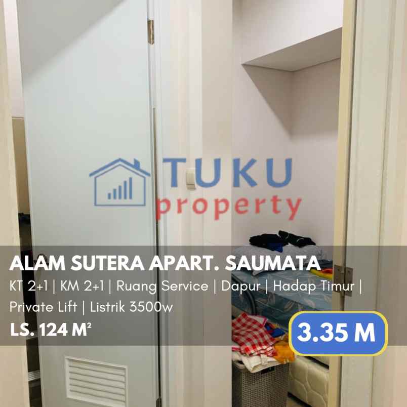 dijual apartemen alam sutera serpong gading