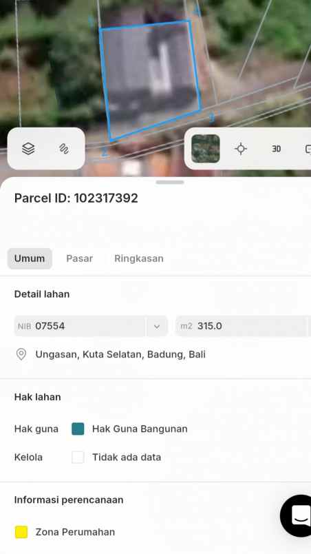 dijual apartemen toyaning bali cliff