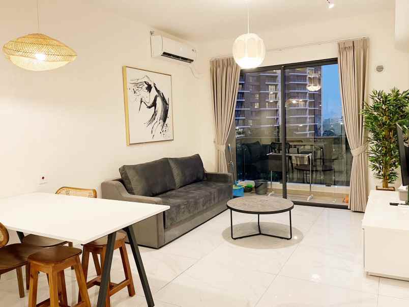 dijual apartment sky house bsd tower duxton furnish