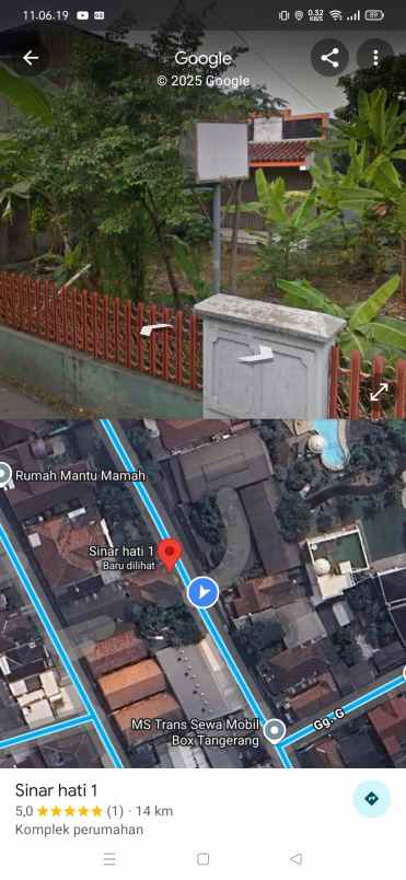 dijual cepat tanah bangunan rumah