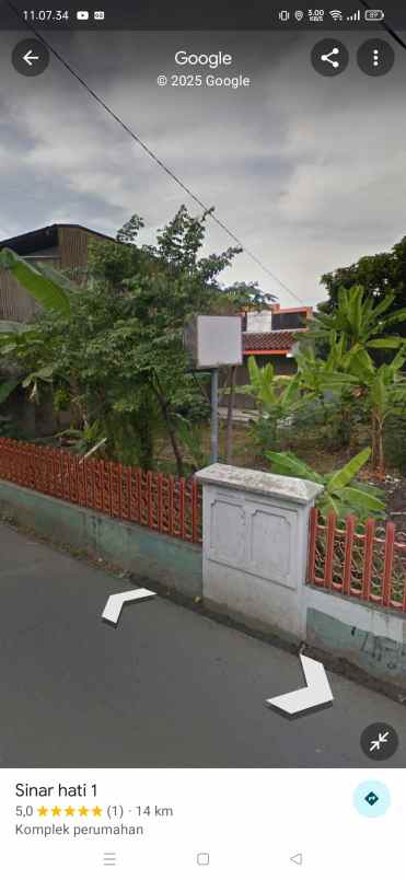 dijual cepat tanah bangunan rumah