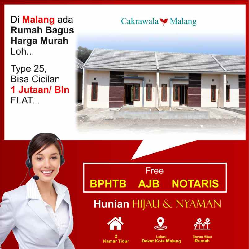 dijual hunian minimalis modern