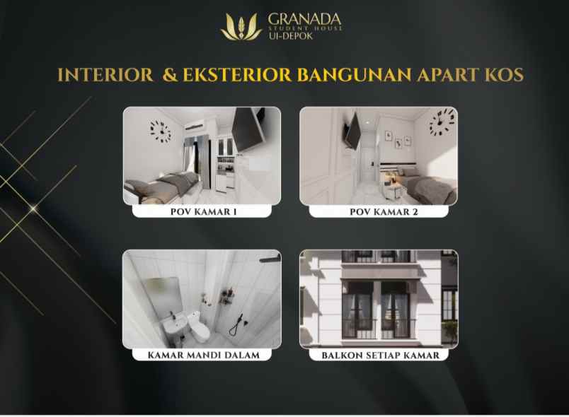 dijual kost beji depok jawa barat