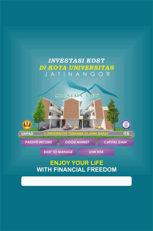 dijual kost jatinangor sumedang bandung