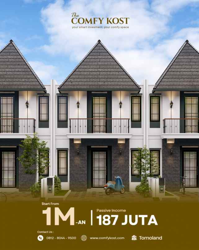 dijual kost merjosari