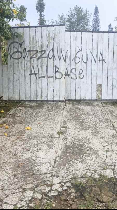 dijual lokasi tanah di cidokom puncak