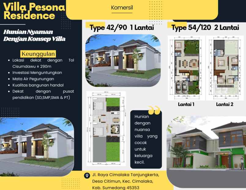 dijual ruko gudang kantor desa citimun kecamatan