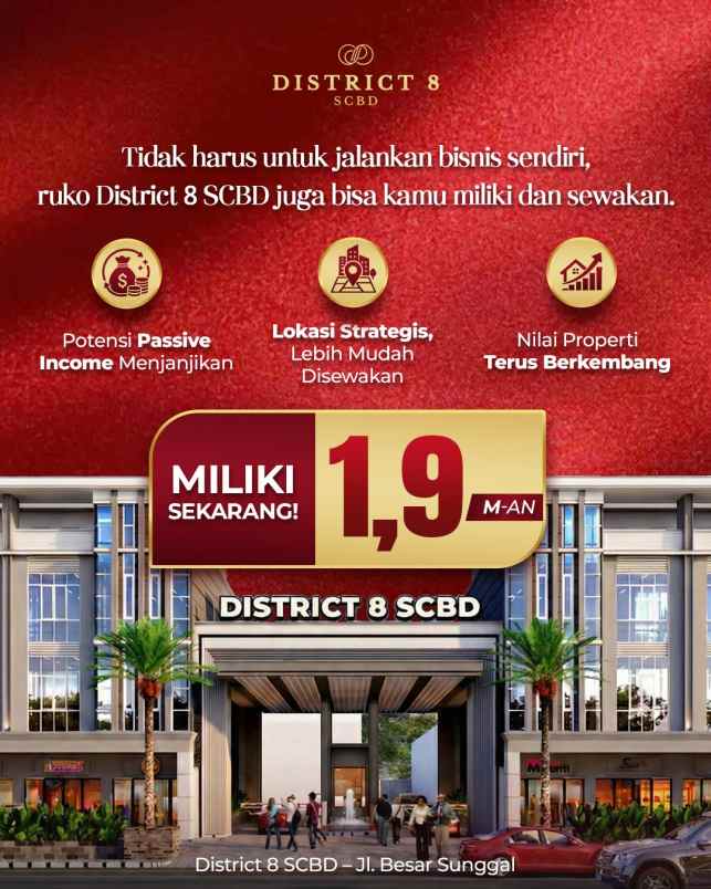 dijual ruko gudang kantor jalan sunggal ringroad