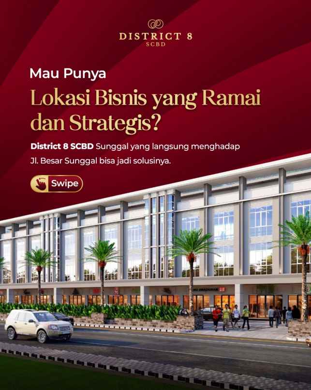 dijual ruko gudang kantor jalan sunggal ringroad
