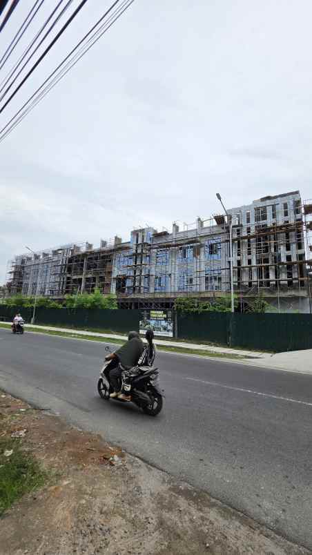 dijual ruko gudang kantor jalan sunggal ringroad