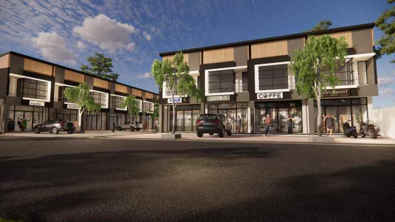 dijual ruko gudang kantor jl raya curug bojongsari depok