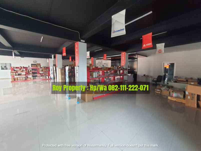 dijual ruko gudang kantor jl soekarno hatta siring