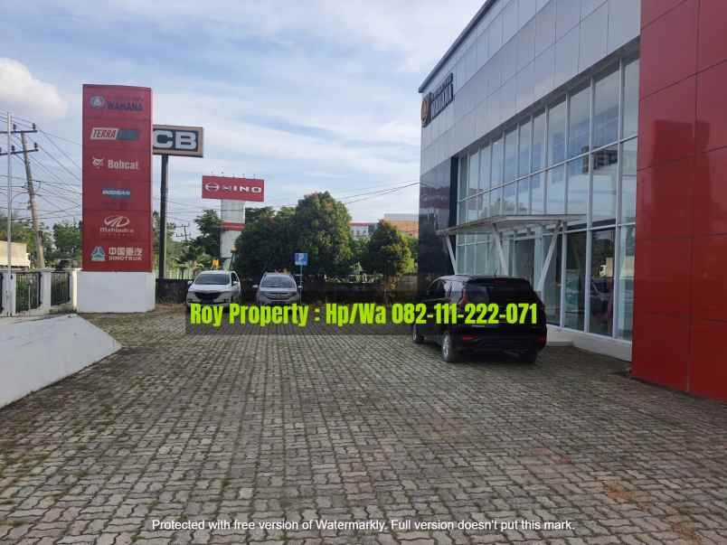 dijual ruko gudang kantor jl soekarno hatta siring