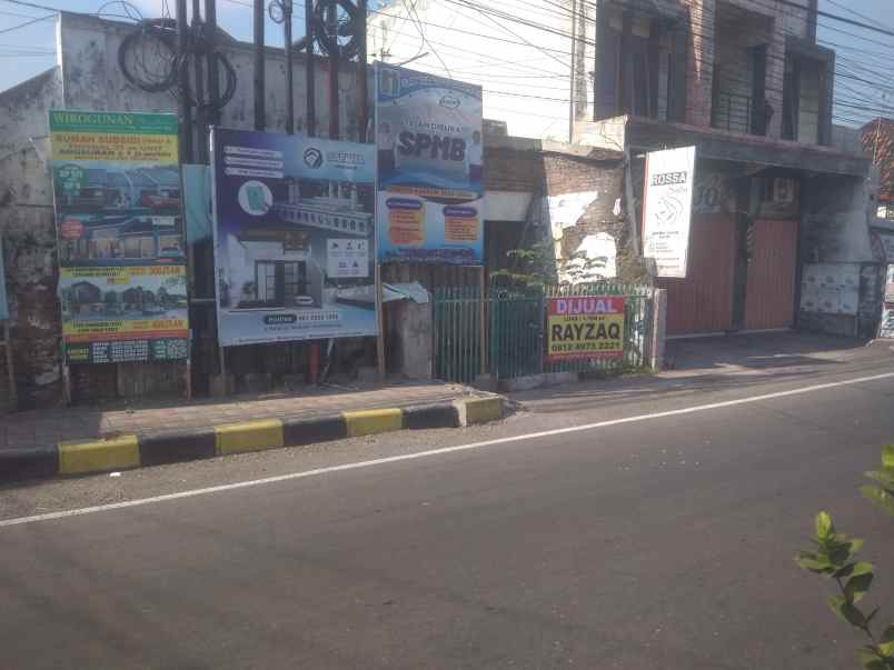 dijual ruko gudang kantor tepi jalan raya kh akhmad