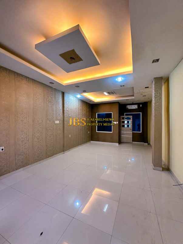 dijual ruko siap huni di jalan sekip adam malik medan