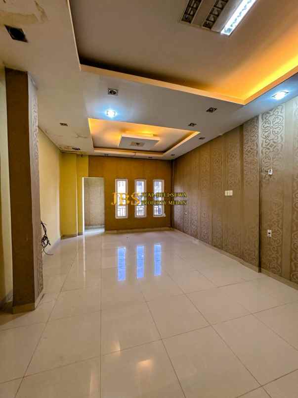 dijual ruko siap huni di jalan sekip adam malik medan