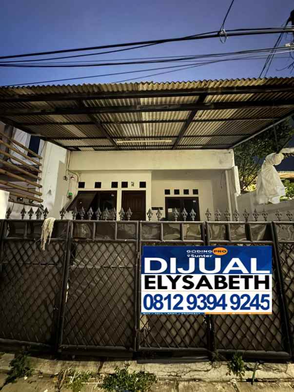 dijual rumah bangun cipta sarana