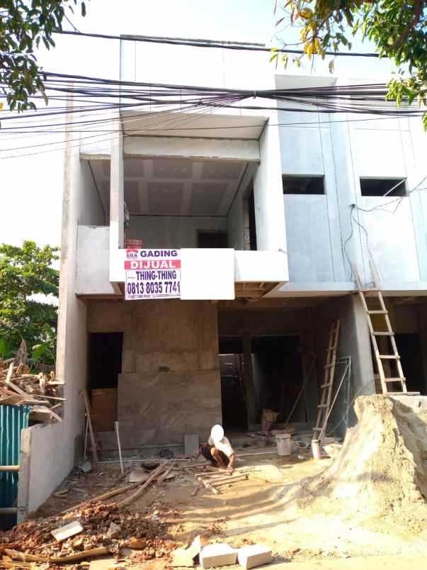 dijual rumah bangun cipta sarana bcs