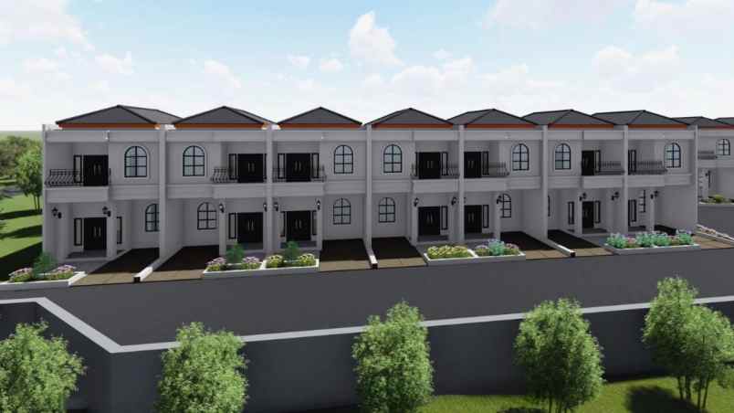 dijual rumah baru dp 0 di cilodong depok