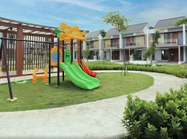 dijual rumah cluster lavesh harapan