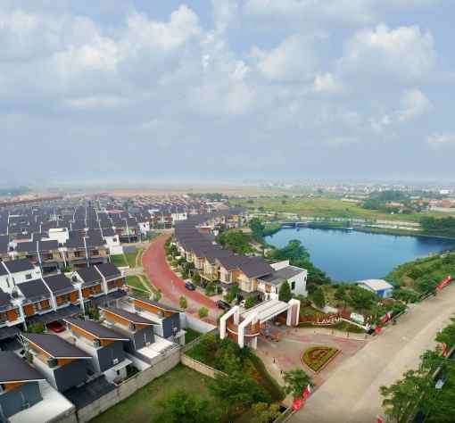 dijual rumah cluster lavesh harapan