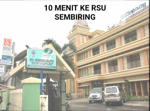 dijual rumah deli tua