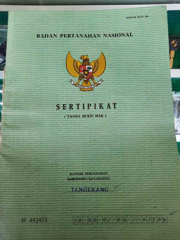 dijual rumah design bali pengayoman tangerang