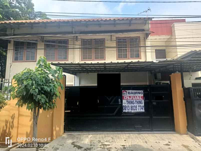 dijual rumah gading elok kelapa gading