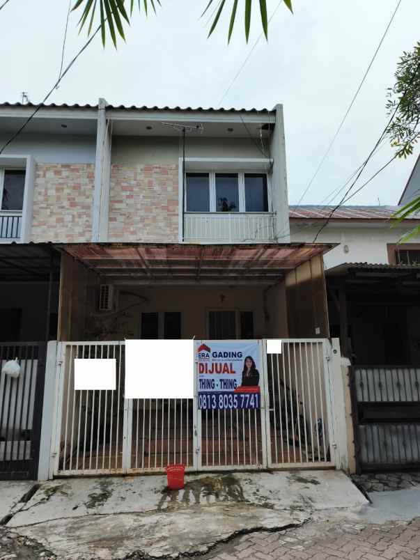 dijual rumah gading griya lestari
