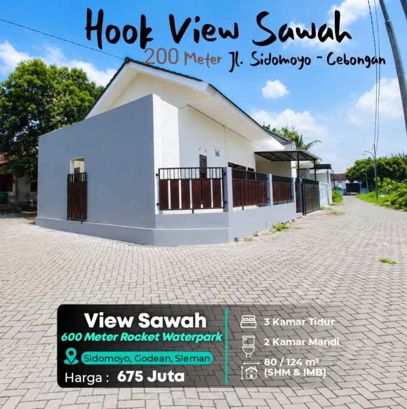 dijual rumah godean