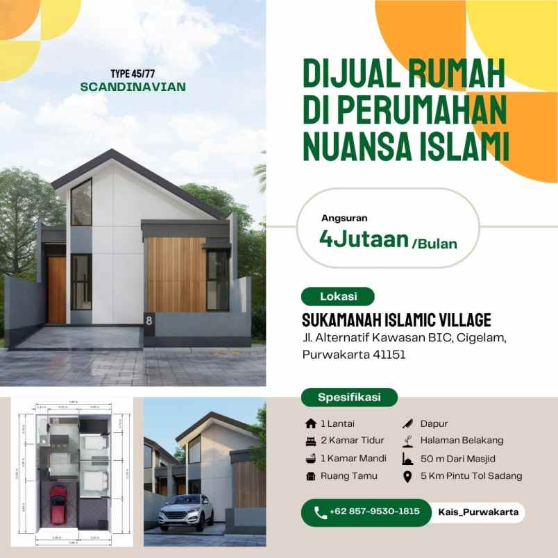 dijual rumah jalan alternatif kota