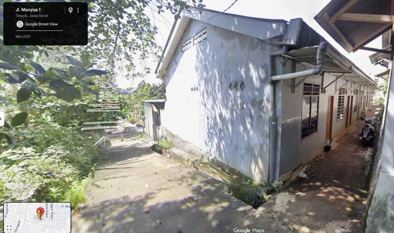 dijual rumah jl bambu kuning no 58