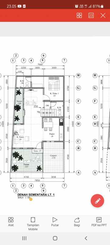 dijual rumah jl buni