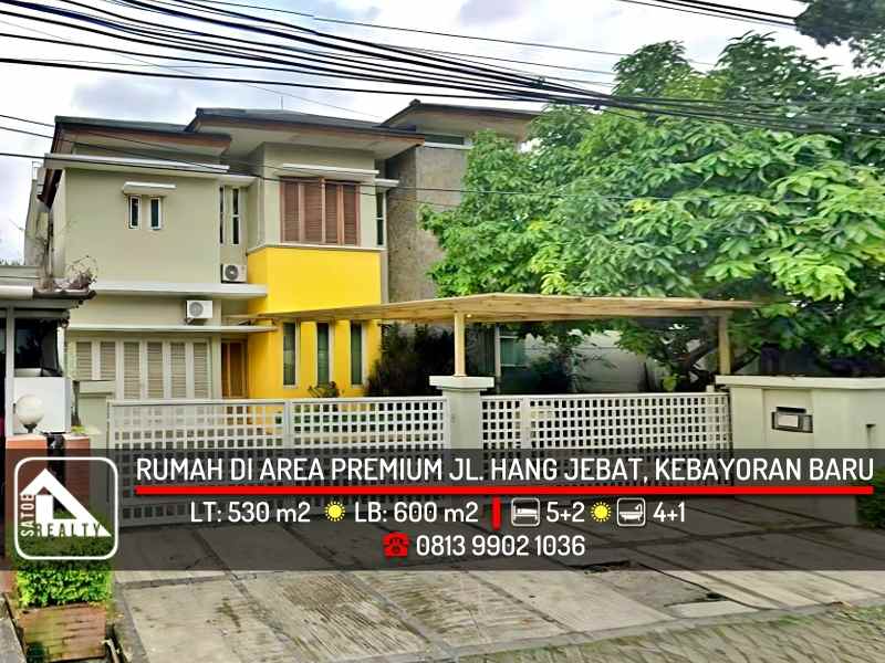 dijual rumah jl hang jebat gunung