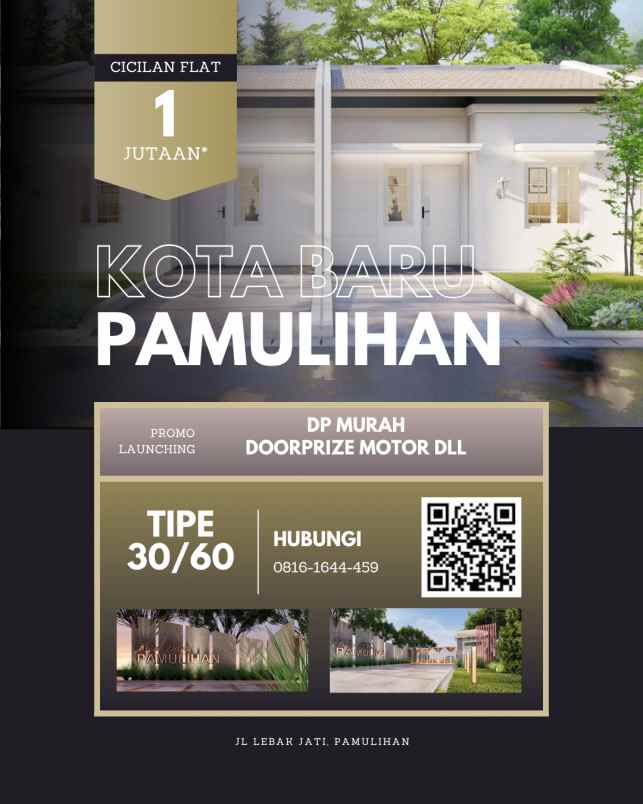 dijual rumah jl lebakjati kecamatan