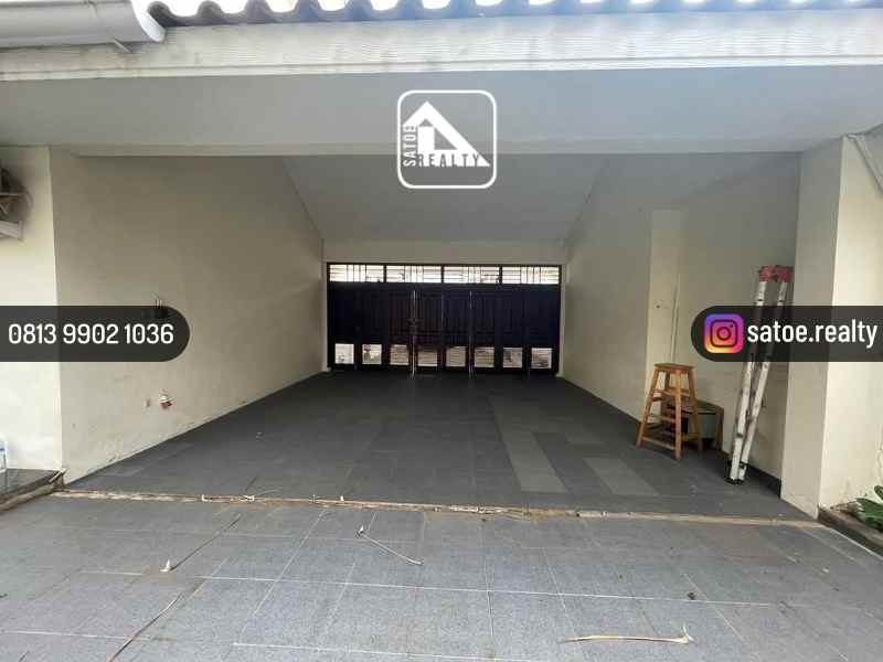 dijual rumah jl malang menteng jakarta