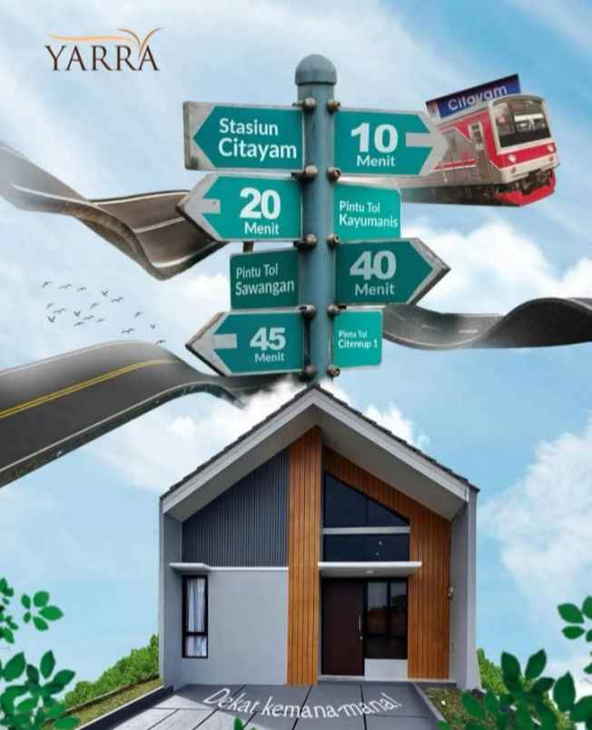 dijual rumah jl puri bukit depok