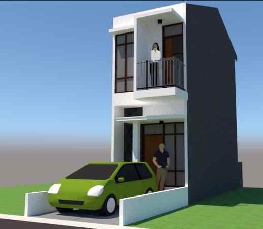 dijual rumah jl raya pilar cikarang