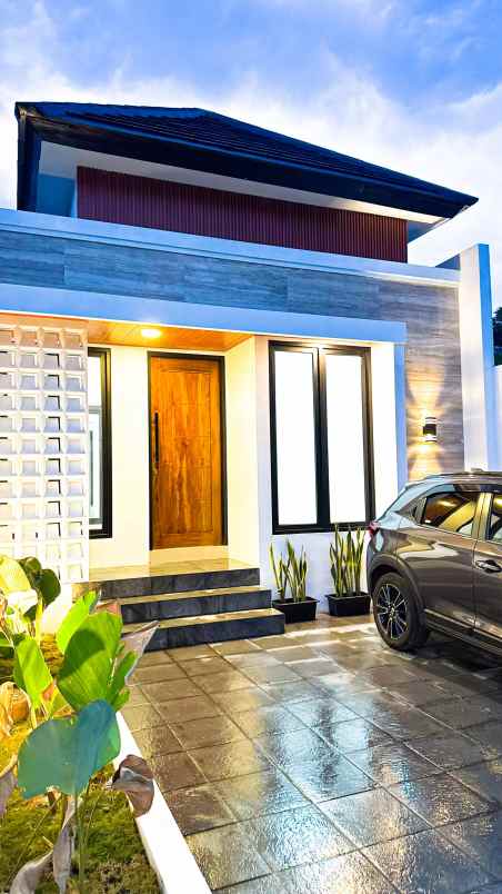 dijual rumah jl salak turi km 1