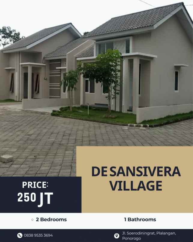 dijual rumah jl soerodiningrat puyut