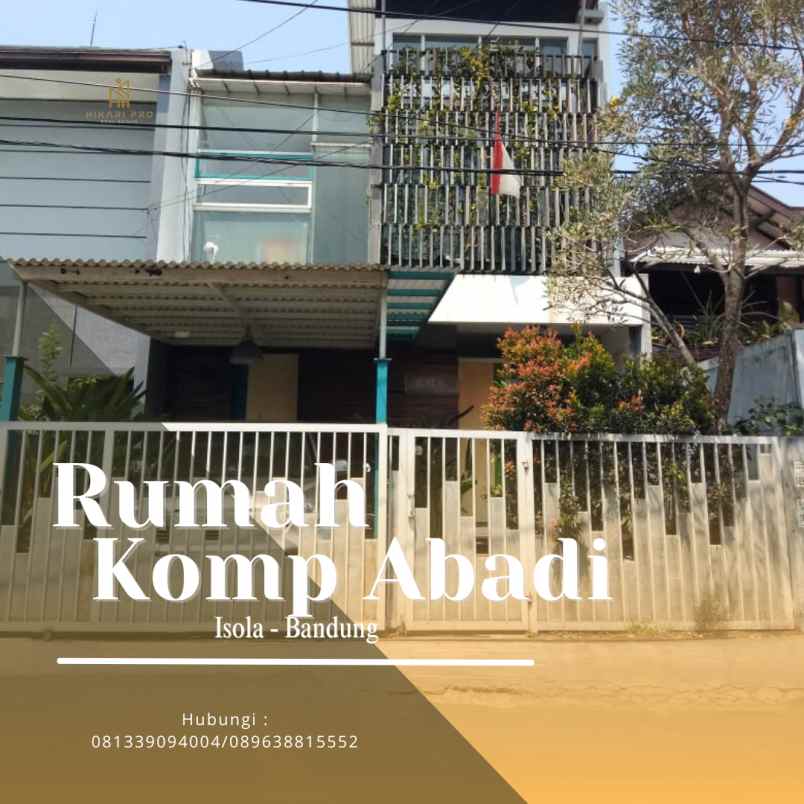 dijual rumah kel gegerkalong kec isola